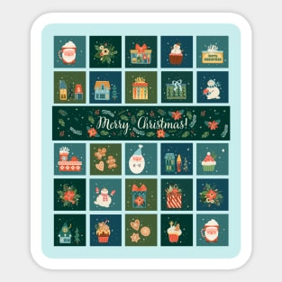 Patterns And Ideas For The Year Of Santa Claus Sticker